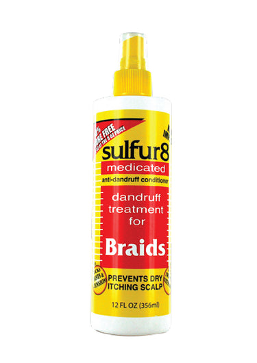 SULFUR8 Dandruff Treatment for Braids (7.5 oz)